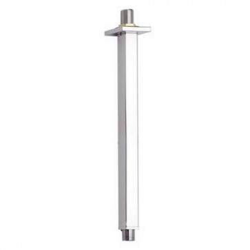 Braccio doccia a soffitto quad 30 cm Cromo 
