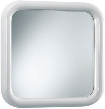 Specchio quadro modello prestige bianco cm 51x51