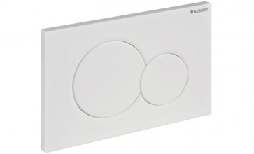 Placca di comando mod. sigma01 geberit bianco