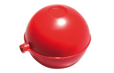 Sfera tonda dn 90 alta temperatura rossa 