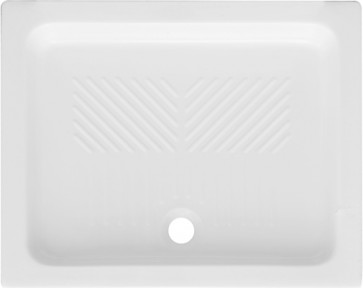 Piatto doccia rettangolare in ceramica dianflex cm 72 x 90 h 10
