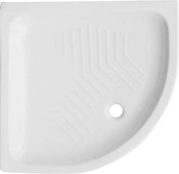 Piatto doccia angolare in ceramica dianflex cm 80x80 h 11