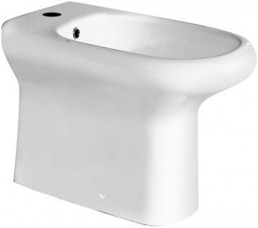 Bidet filo muro compact/ninfea erogazione rubinetto