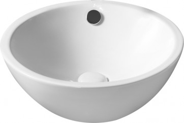 Lavabo d'appoggio mod. la25 dm 39.5 bianco