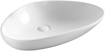 Lavabo da appoggio cm 58.5 x 38.5