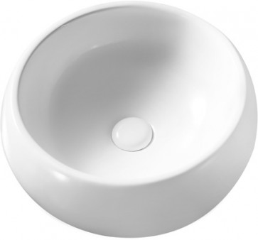 Lavabo da appoggio tondo dm 39.5 