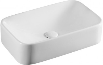 Lavabo da appoggio rettangolare cm 48.5 x 28.5 