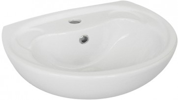 Lavabo a parete cm 37 x 45 bianco