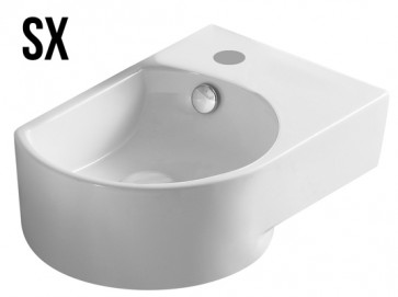 Lavabo a parete mod. lp92 cm 40.5 x 27 destro