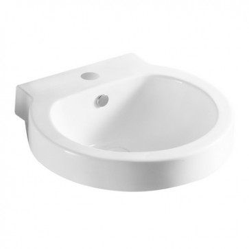 Lavabo a parete mod. lp93 cm 51.5 x 49.5 bianco