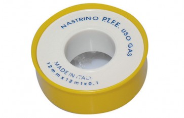 Nastro ptfe professionale mt. 12 gas mm. 12