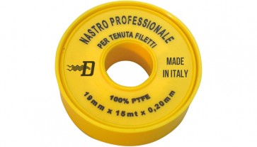 Nastro ptfe professionale mt. 15 mm. 19