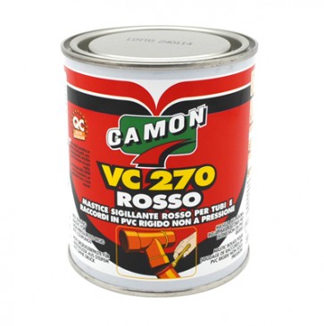 Sigillante camon in barattolo vc 270 rosso 500 gr