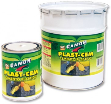 Cemento plastico "plast-cem" per riparazioni nero 1 kg