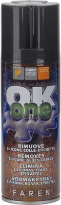 Spray rimuovi silicone e colle "ok one" 200 ml 200 ml