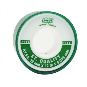 Nastro p.t.f.e standard quality h 19 mm x 12 m