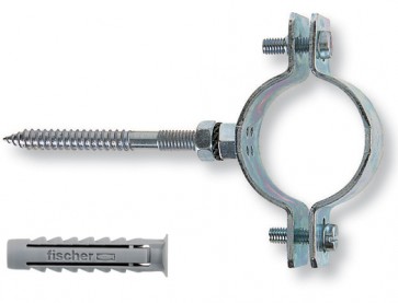 Collari pesanti in acciaio con vite e tasselli cps 1" 1/4