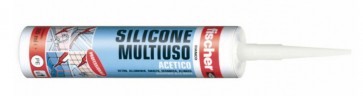 Silicone multiuso acetico bianco