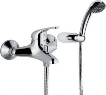 Miscelatore monocomando vasca con accessori linea astro 2 cromo