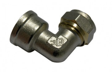 Raccordo curvo femmina dfx diam. 3/4 x 20