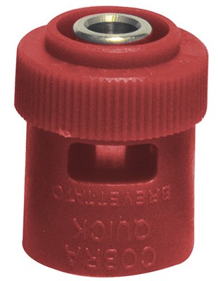 Adattatore rosso per innesto tubo multistrato *brevettato* 1/2 x 16