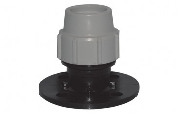Raccordo con flangia plasson 2"1/2 x 75