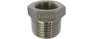 Riduzione mf acciaio inox 1/2" x 3/8"