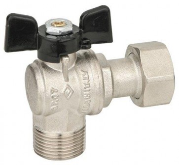 Valvola a sfera ad angolo a passaggio totale mf dado mobile 3/4x3/4