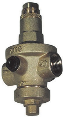 Riduttore di pressione rio export sede in acciaio inox (or) 1/2