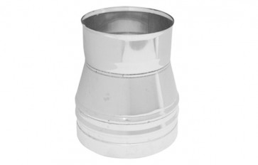 Riduzione acciaio inox 316l per canne fumarie diam. 250-200