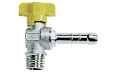 Rubinetto a sfera gas squadra m 1/2 x 14 metano