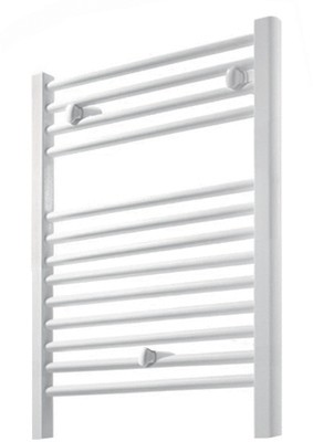 Termoarredo acciaio bianco mod. 691 delonghi interasse cm 55