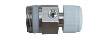Valvolina di sfiato ottone cromato per radiatore 1/2