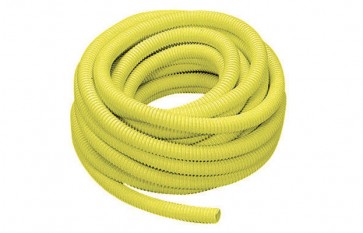 Tubo guaina gialla per protezione tubi gas diam. 20