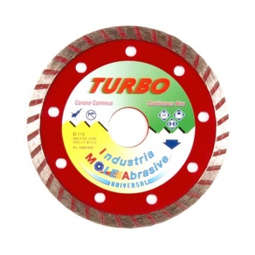 Disco diamantato turbo hobby diam. 115 mm