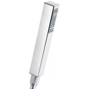 Doccetta monogetto in ottone mod. cube cromo
