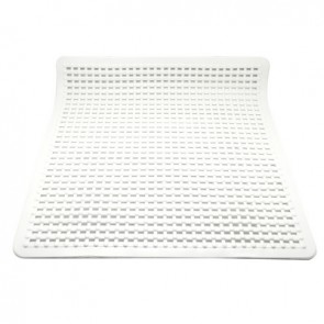 Tappeto antiscivolo per doccia cm 52x52 bianco
