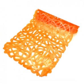 Tappeto antiscivolo per vasca mod. mix cm 72x36 arancio