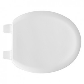 Copriwater universale in legno pro-seat termoindurente bianco