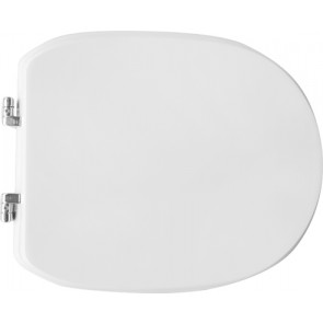 Sedile wc per faleri vaso duetto tondo bianco bianco