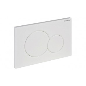 Placca di comando mod. sigma01 geberit bianco