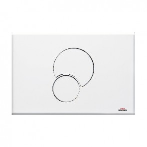 Placca modello fidia duo 2018 cromo