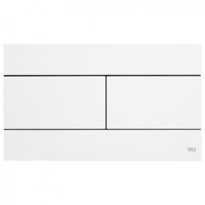 Placca slim dual Bianco