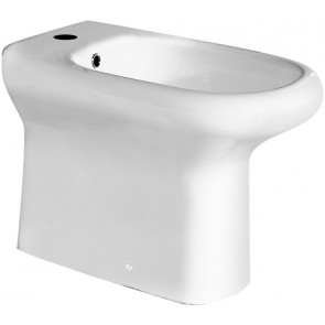 Bidet filo muro compact/ninfea erogazione rubinetto