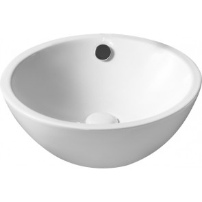 Lavabo d'appoggio mod. la25 dm 39.5 bianco