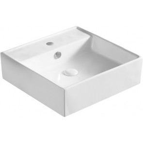 Lavabo da appoggio quadrato cm 46.5 x 46.5 