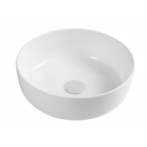 Lavabo d'appoggio slim mod. 01 dm 385 bianco