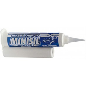 Silicone acetico minisil + spingitore trasparente