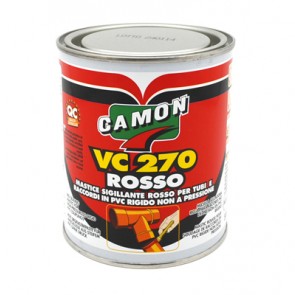 Sigillante camon in barattolo vc 270 rosso 500 gr