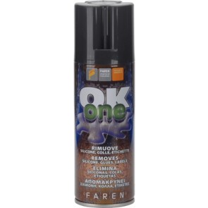 Spray rimuovi silicone e colle "ok one" 200 ml 200 ml